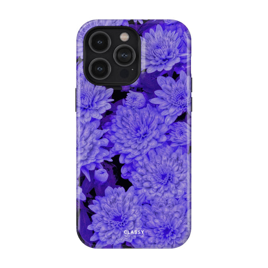 Purple Flowers Tough Case - Classy Cases - Phone Case - iPhone 17 - Glossy - 