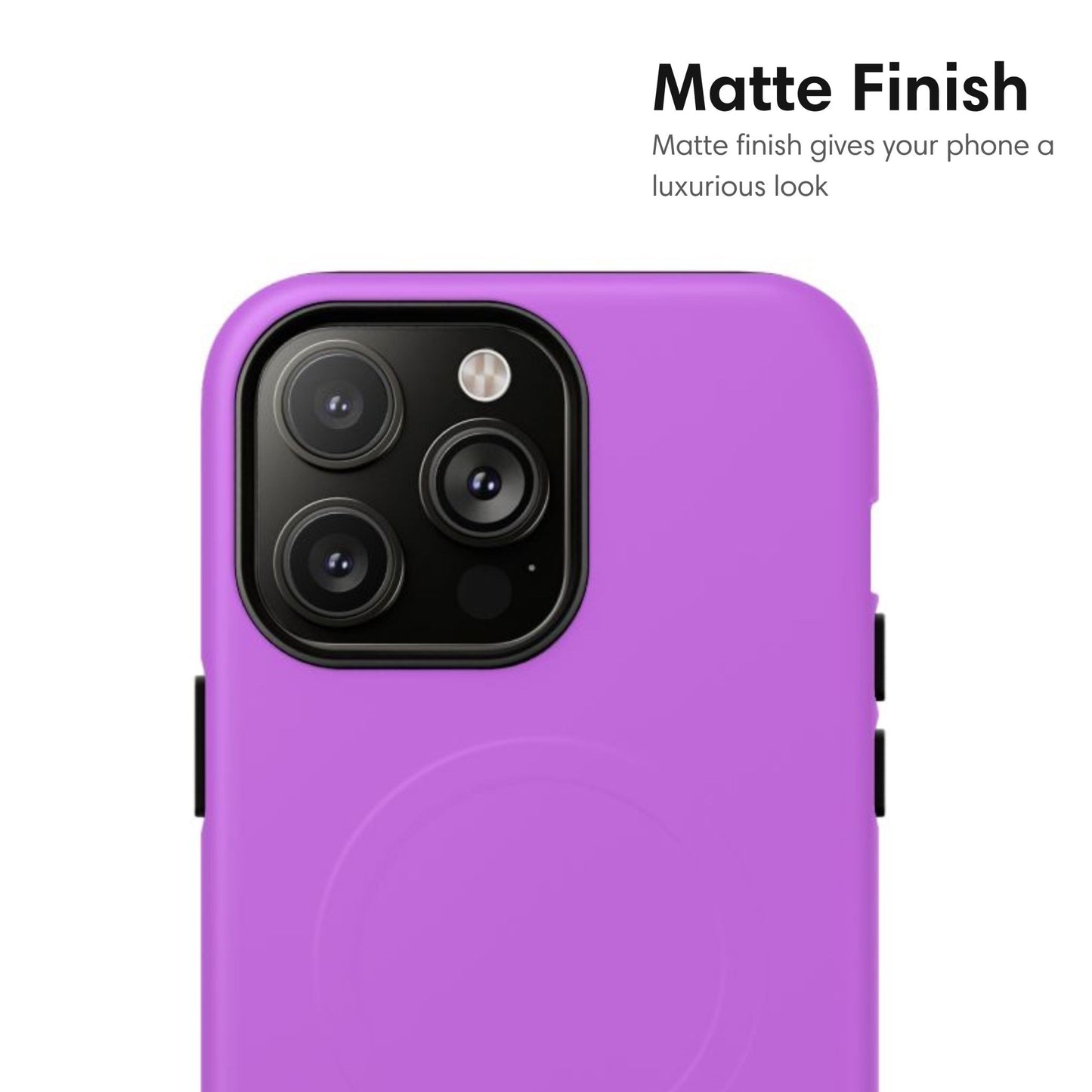 Purple MagSafe Tough Case - Classy Cases - Phone Case - iPhone 17 - Glossy - 