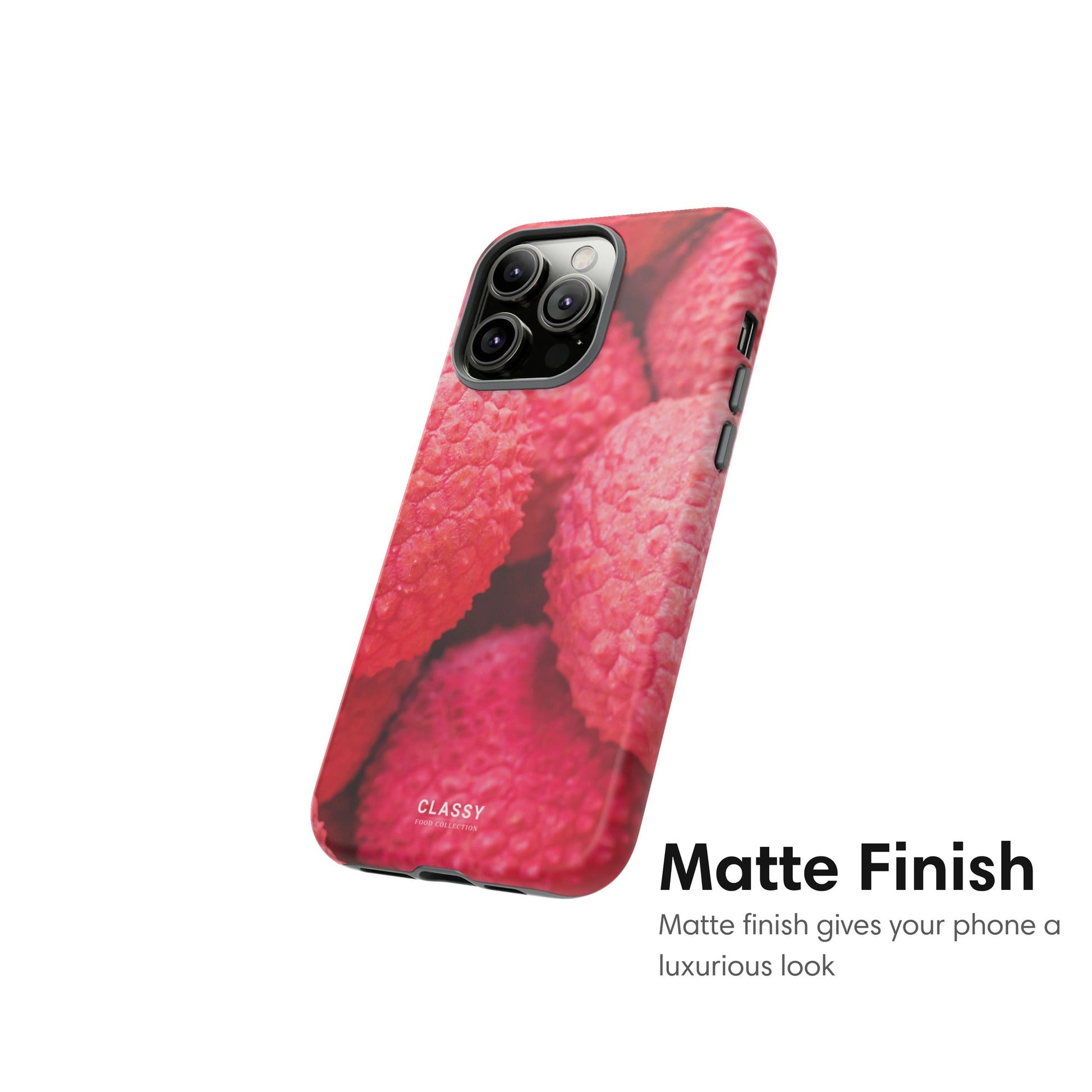 Raspberries Tough Case - Classy Cases - Phone Case - iPhone 17 - Glossy - 