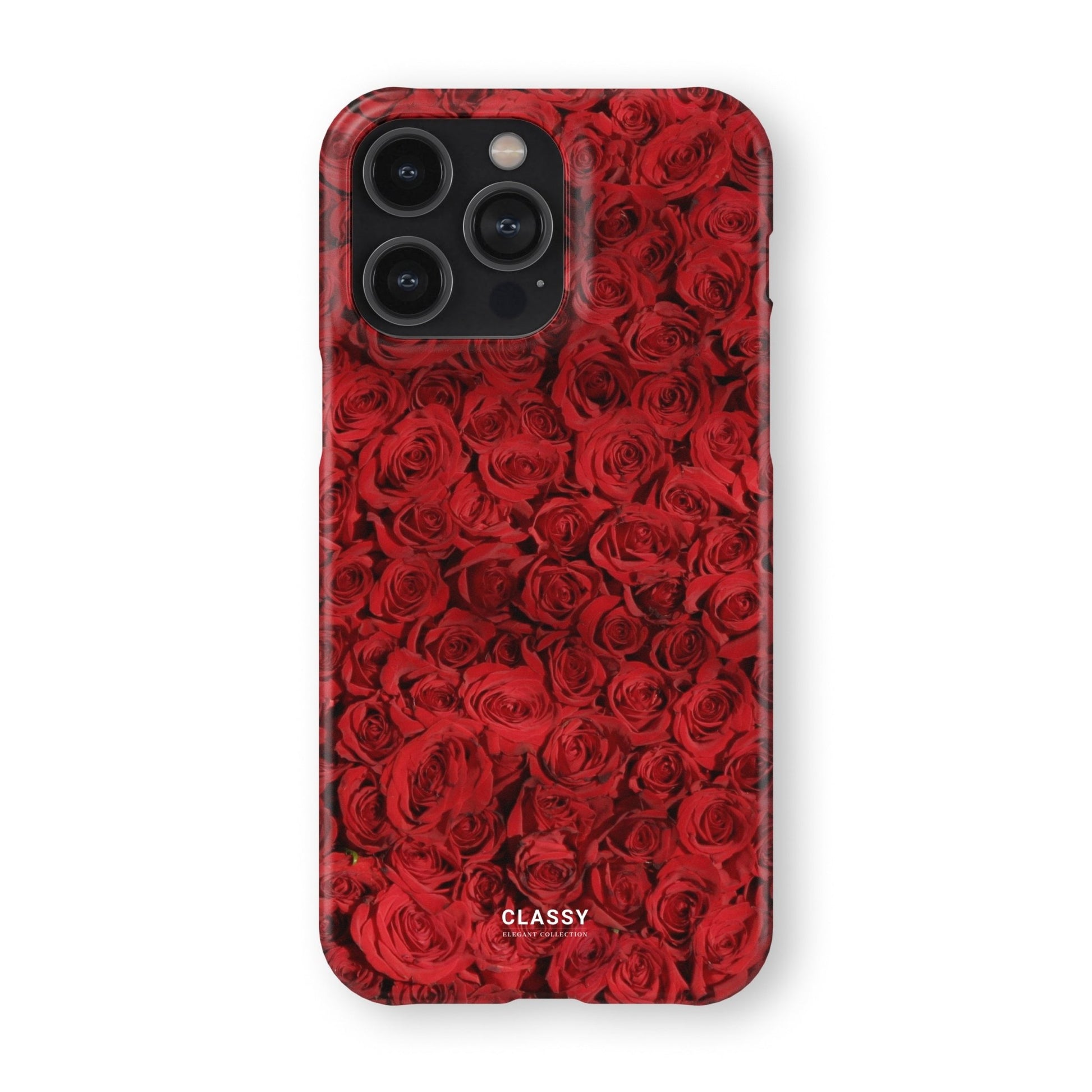 Red Roses Snap Case - Classy Cases - Phone Case - iPhone 17 - Glossy - 
