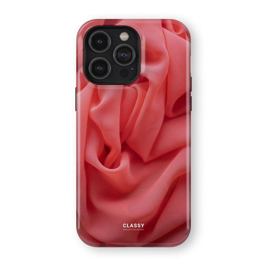Red Waves Tough Case - Classy Cases - Phone Case - iPhone 17 - Glossy - 