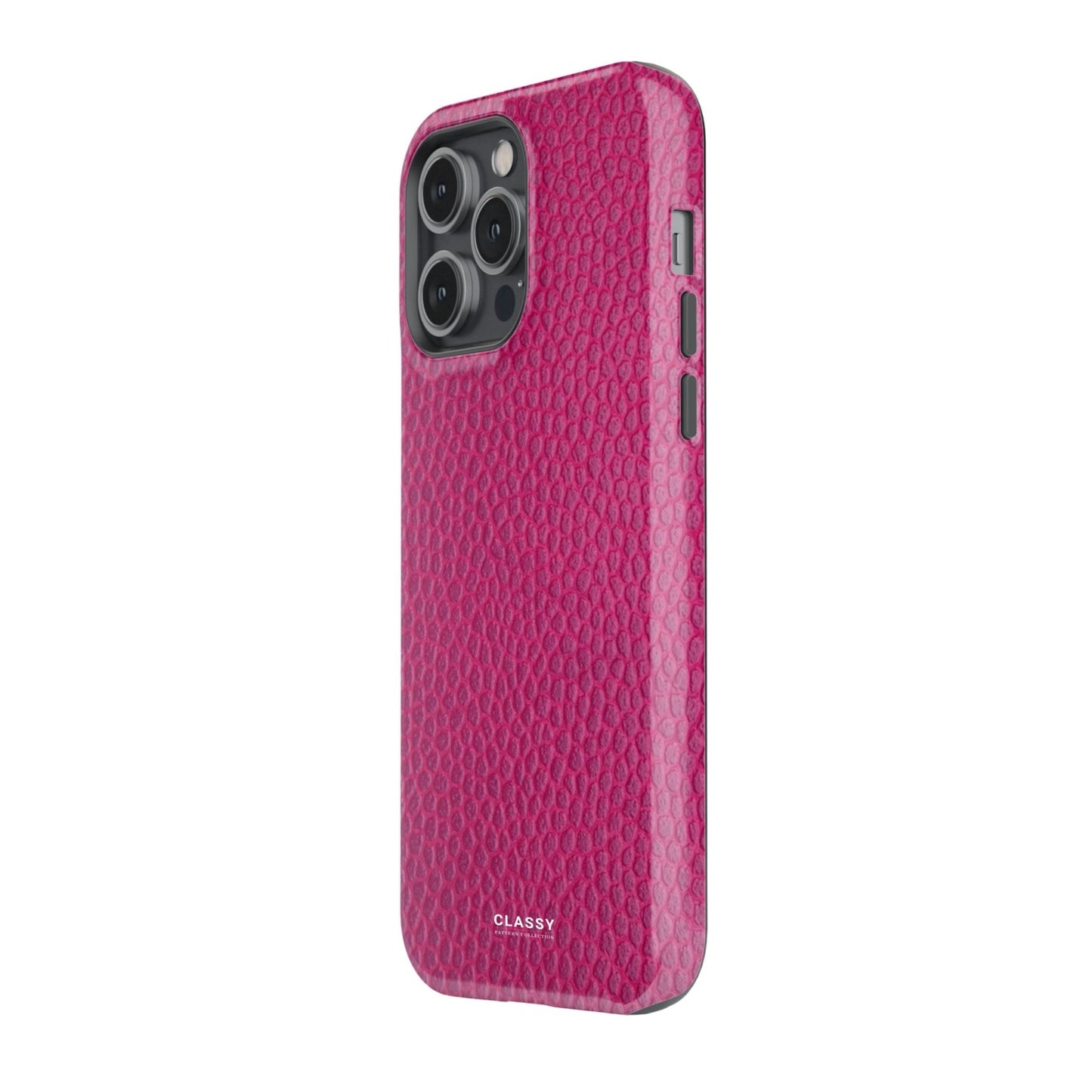 Rose Crocodile Print Tough Case - Classy Cases - Phone Case - iPhone 17 - Glossy - 