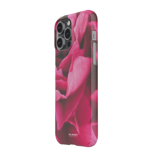 Rose Pink Flowers Snap Case - Classy Cases - Phone Case - iPhone 17 - Glossy - 