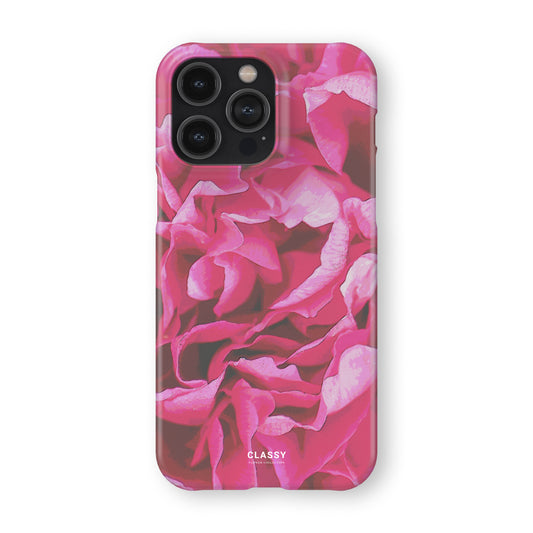 Pink Flowers Snap Case front