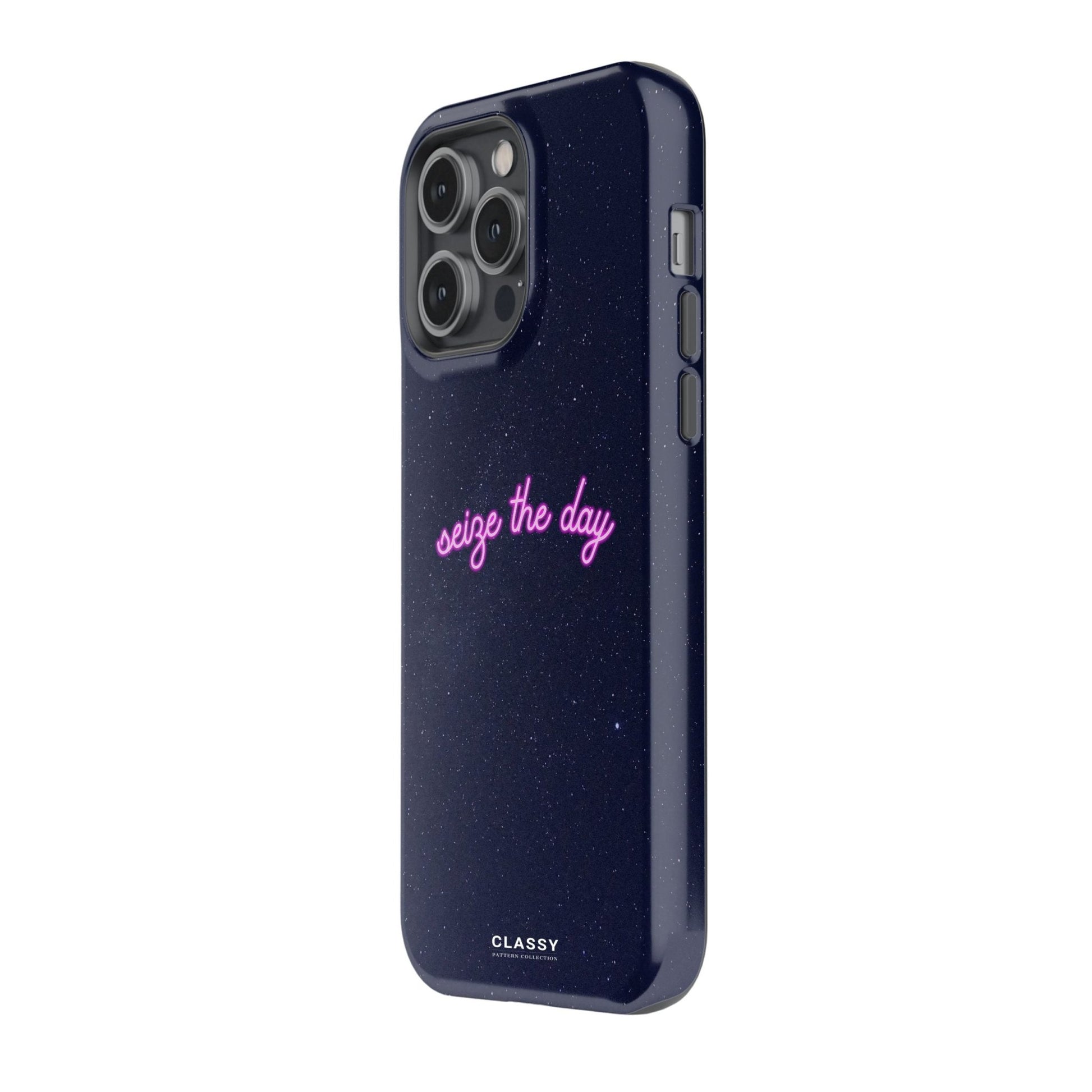 Seize the Day | Night Sky Tough Case - Classy Cases - Phone Case - iPhone 17 - Glossy - 