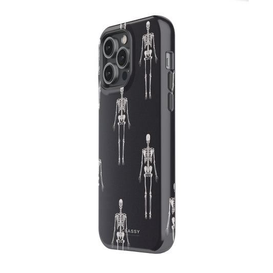 Skeletons Black Tough Case - Classy Cases - Phone Case - iPhone 17 - Glossy - 