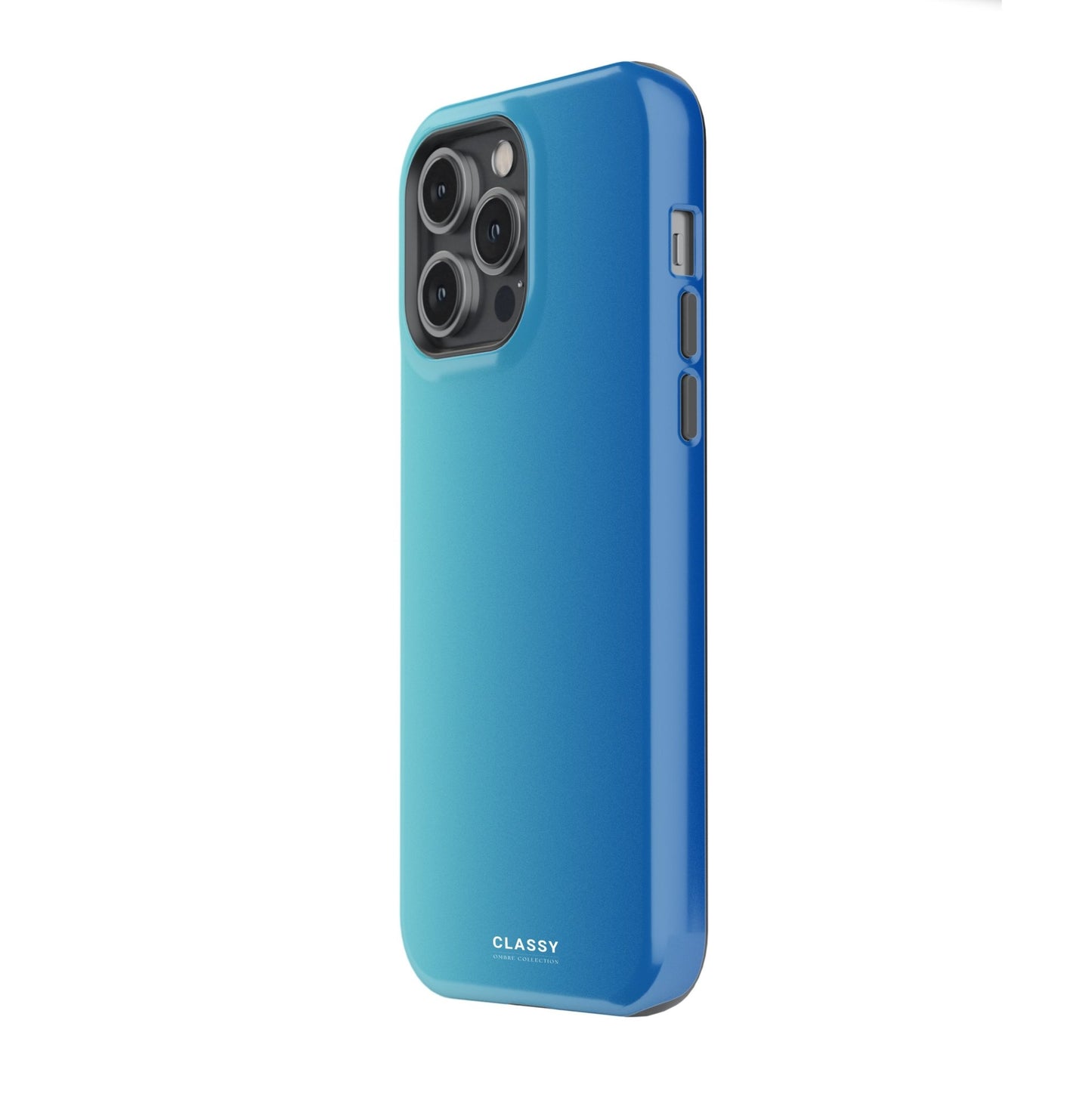 Sky Blue Ombre Tough Case - Classy Cases - Phone Case - iPhone 17 - Glossy - 