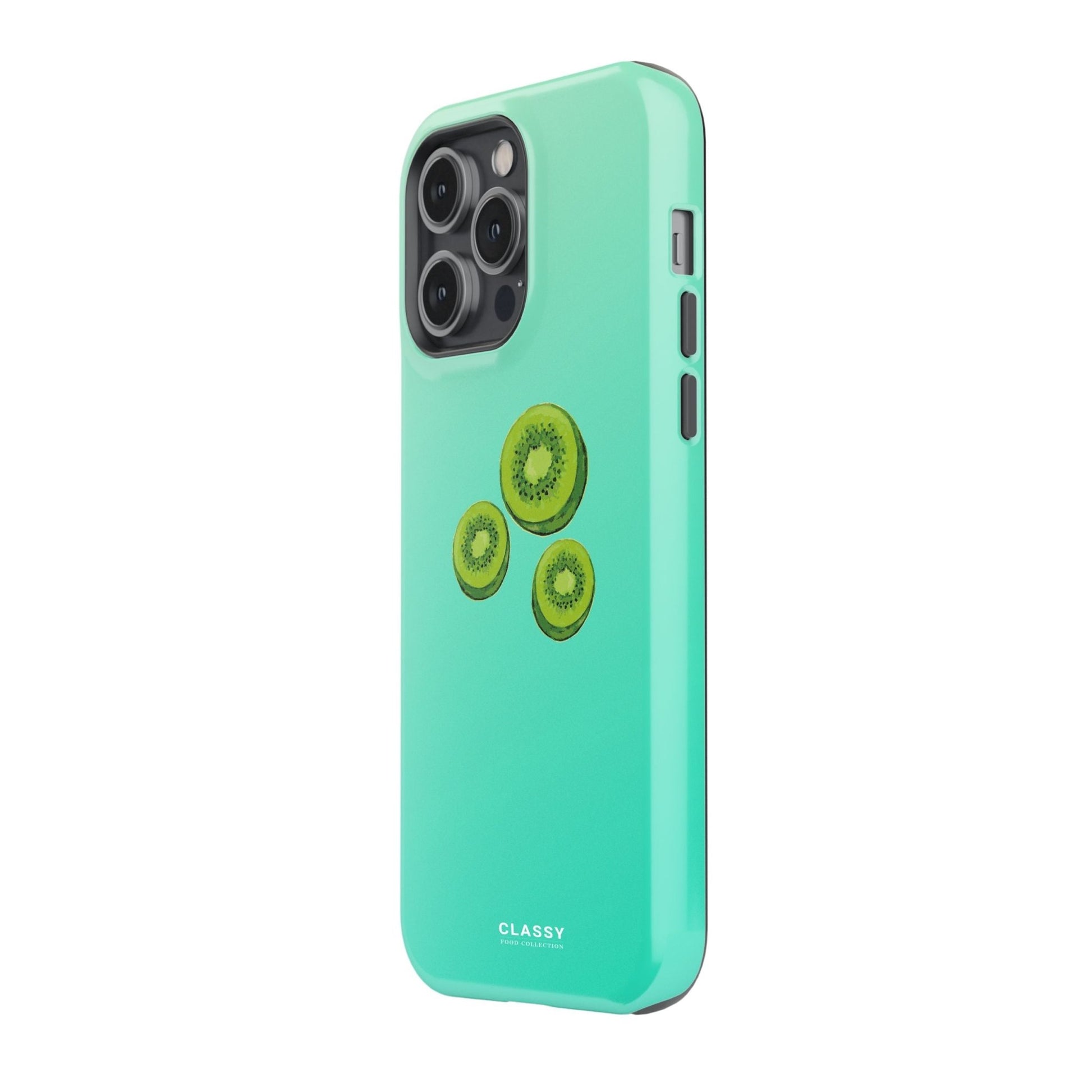 Turquoise Kiwi Tough Case - Classy Cases - Phone Case - iPhone 17 - Glossy - 
