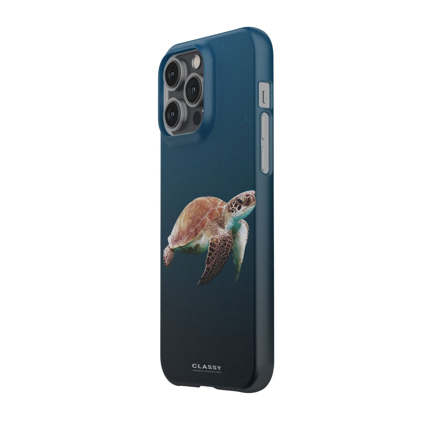 Turtle in Ocean Snap Case - Classy Cases - Phone Case - iPhone 17 - Glossy - 