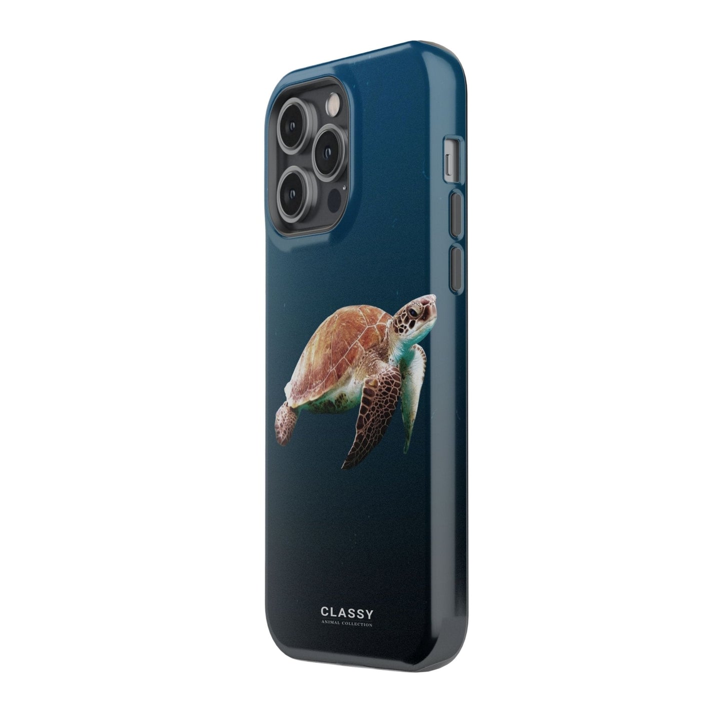 Turtle In Ocean Tough Case - Classy Cases - Phone Case - iPhone 17 - Glossy - 