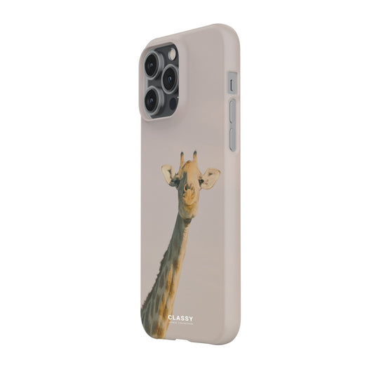 Vintage Beige Giraffe Snap Case - Classy Cases - Phone Case - iPhone 17 - Glossy - 