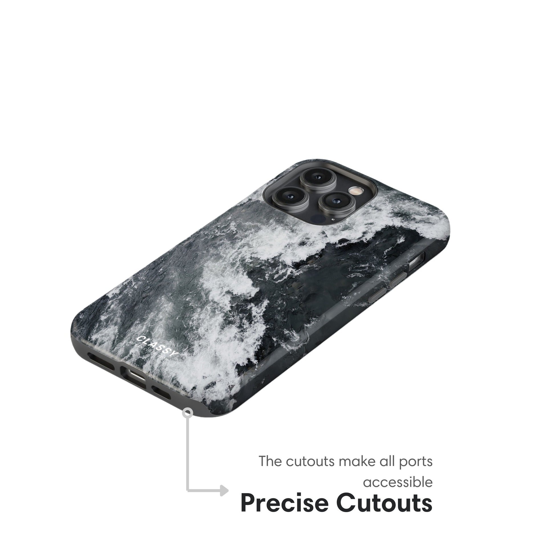 Vintage Ocean Tough Case - Classy Cases - Phone Case - iPhone 17 - Glossy - 