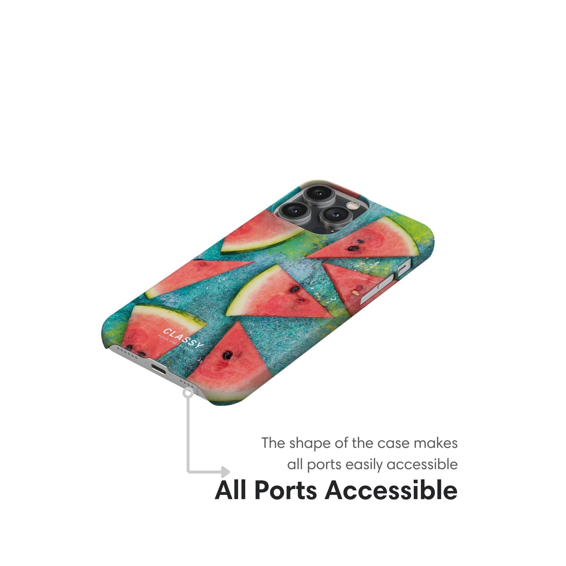Watermelon in Water Snap Case - Classy Cases - Phone Case - iPhone 17 - Glossy - 