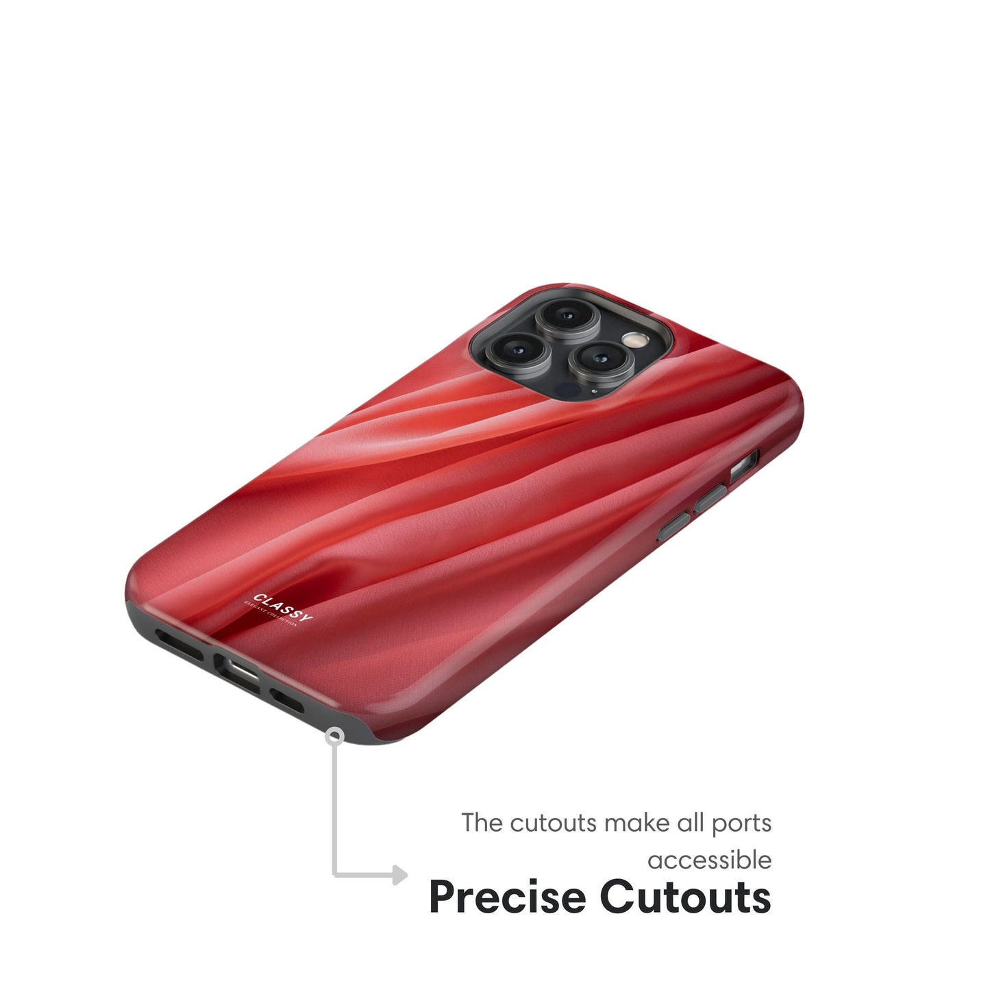 Waves Elegant Tough Case - Classy Cases - Phone Case - iPhone 17 - Glossy - 
