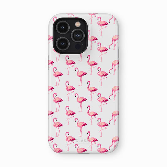 White Flamingo Tough Case - Classy Cases - Phone Case - iPhone 17 - Glossy - 