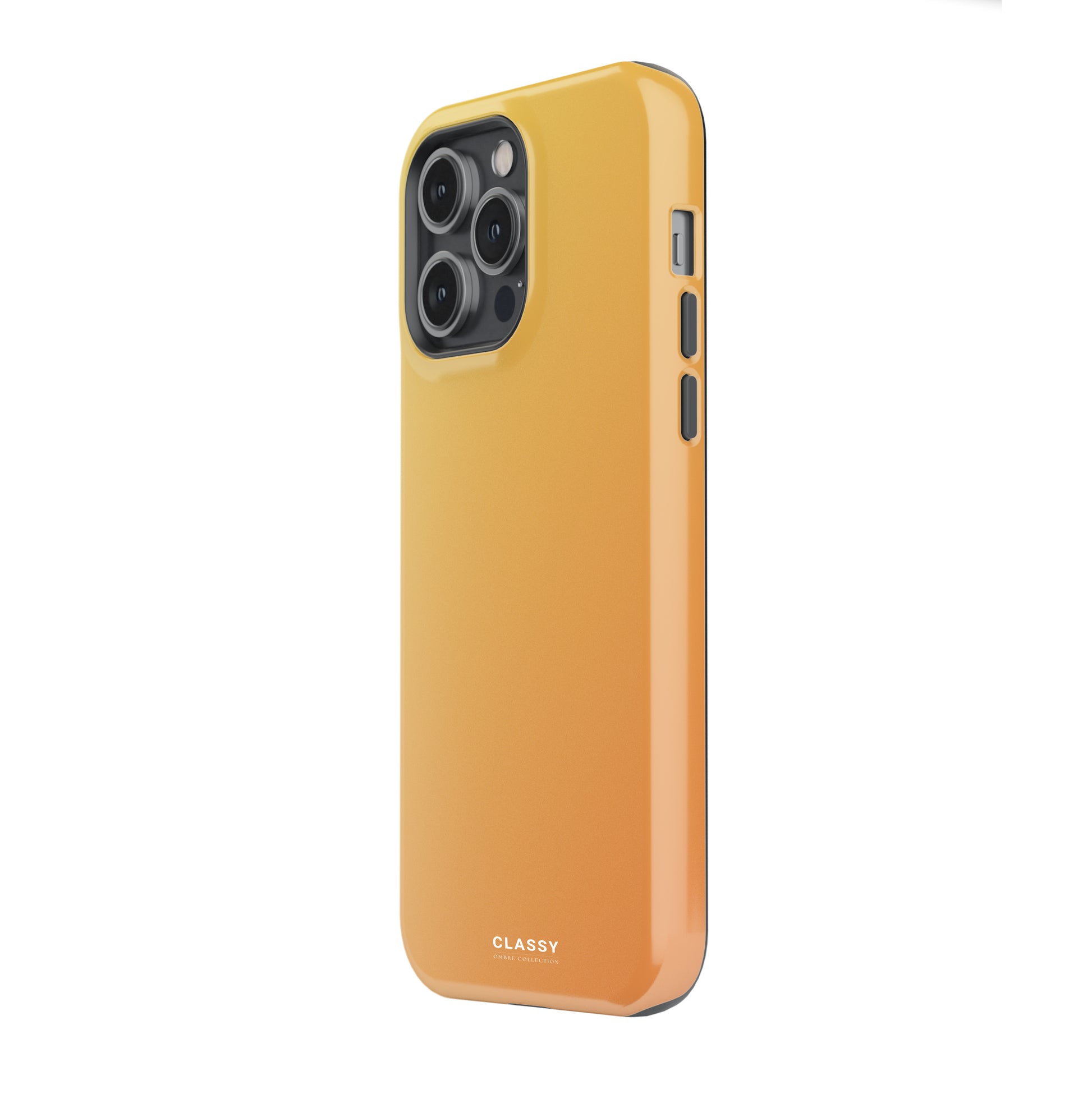 Yellow Ombre Tough Case side