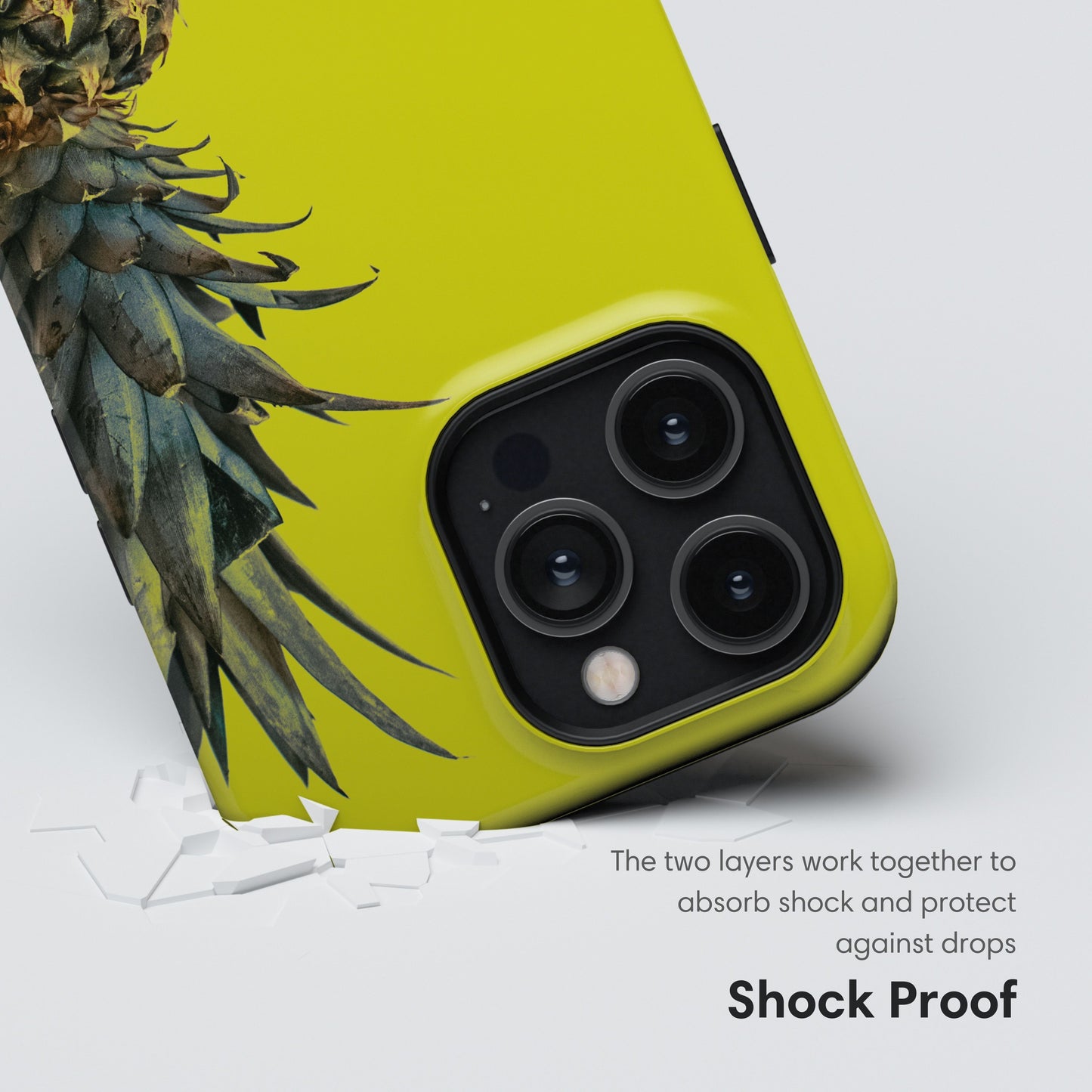 Yellow Pineapple Tough Case shockproof