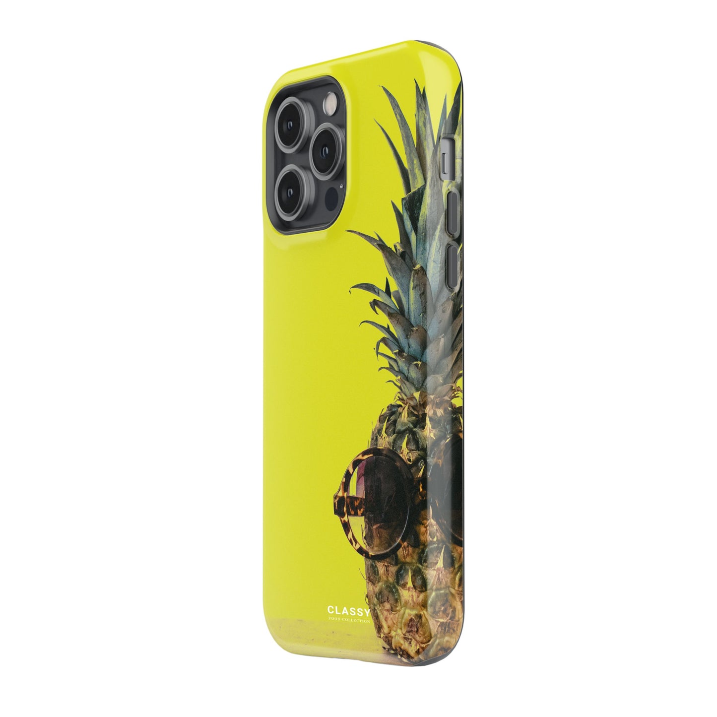 Yellow Pineapple Tough Case side