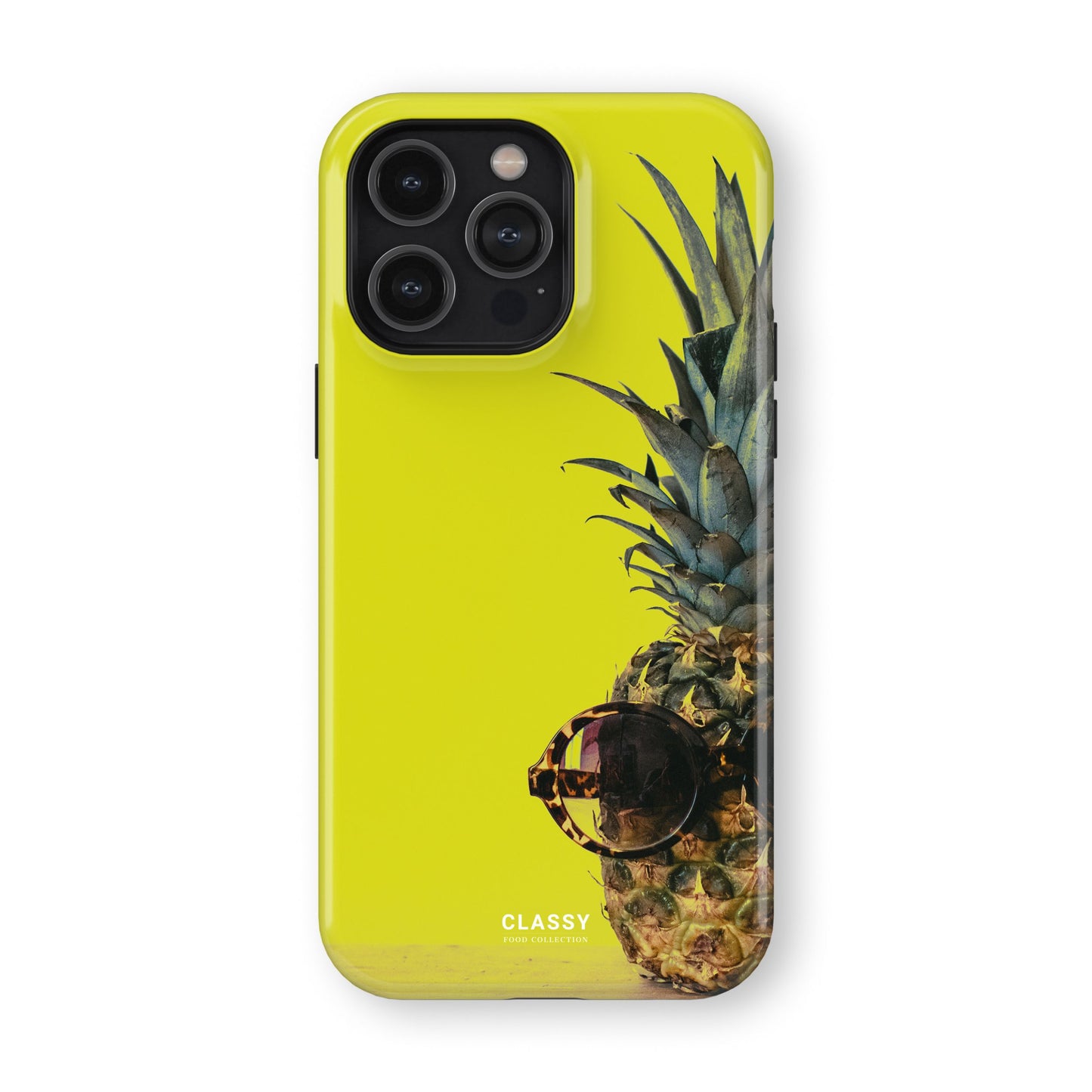 Yellow Pineapple Tough Case front