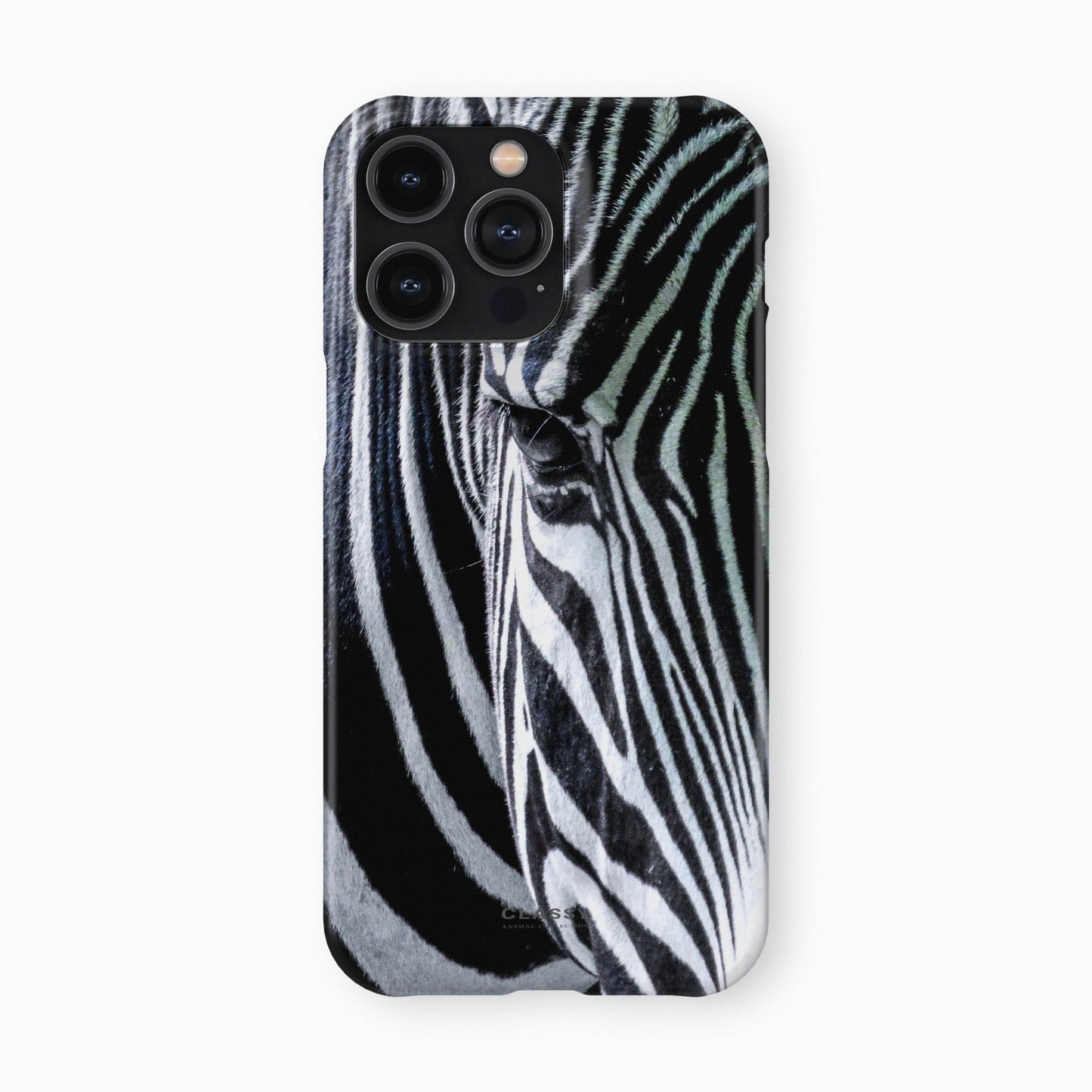 Zebra Head from further Snap Case - Classy Cases - Phone Case - iPhone 17 - Glossy - 