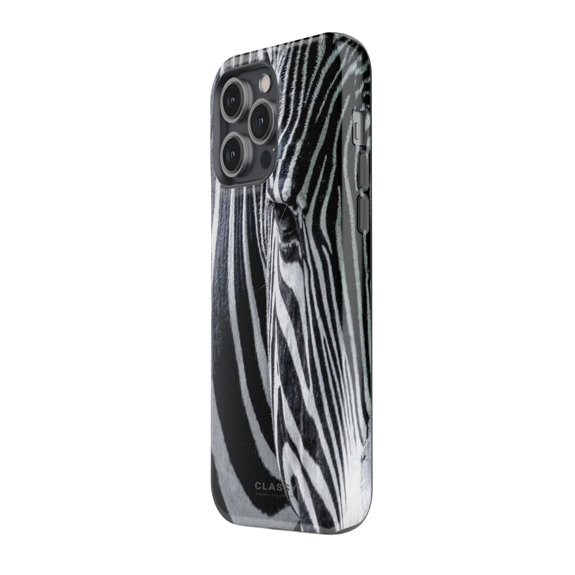 Zebra Head from further Tough Case - Classy Cases - Phone Case - iPhone 17 - Glossy - 