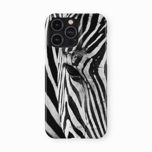 Zebra Head Snap Case - Classy Cases - Phone Case - iPhone 17 - Glossy - 