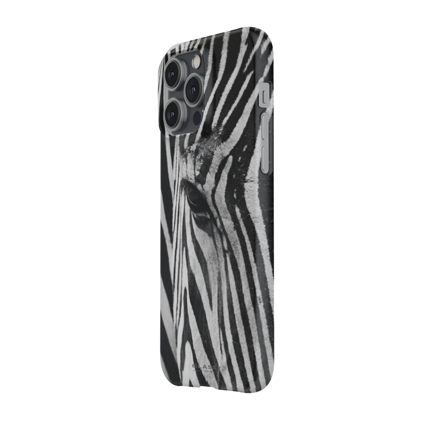 Zebra Head Snap Case - Classy Cases - Phone Case - iPhone 17 - Glossy - 
