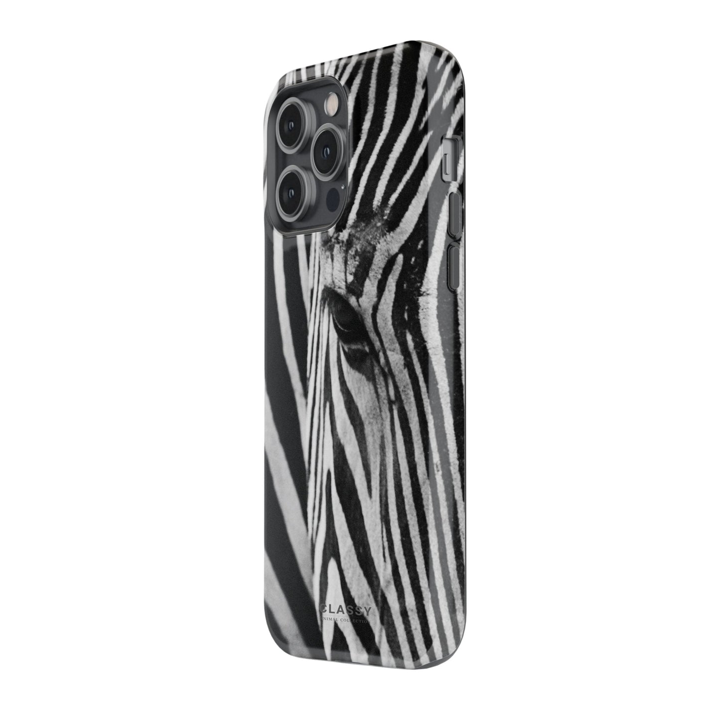 Zebra Head Tough Case - Classy Cases - Phone Case - iPhone 17 - Glossy - 