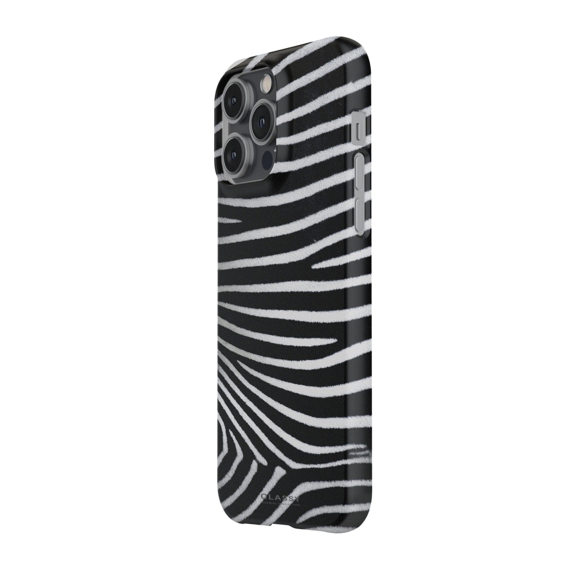 Zebra Pattern Snap Case - Classy Cases - Phone Case - iPhone 17 - Glossy - 