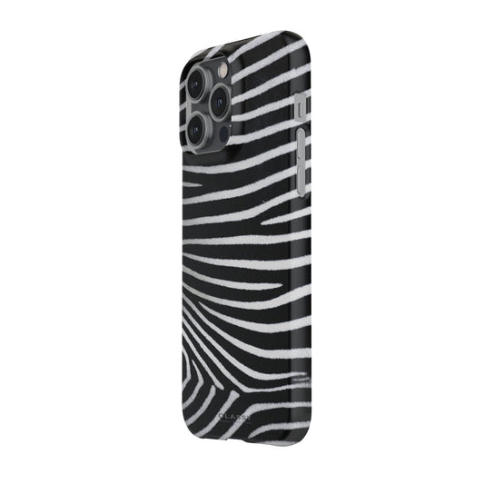 Zebra Pattern Snap Case - Classy Cases - Phone Case - iPhone 17 - Glossy - 