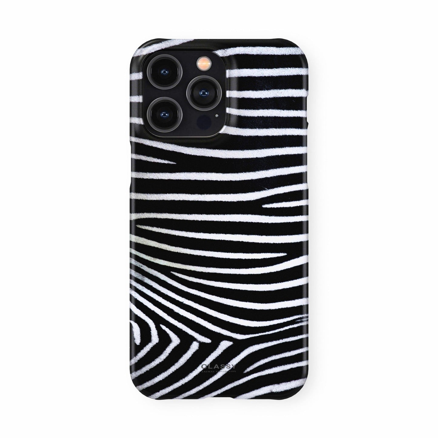 Zebra Pattern Snap Case - Classy Cases - Phone Case - iPhone 17 - Glossy - 