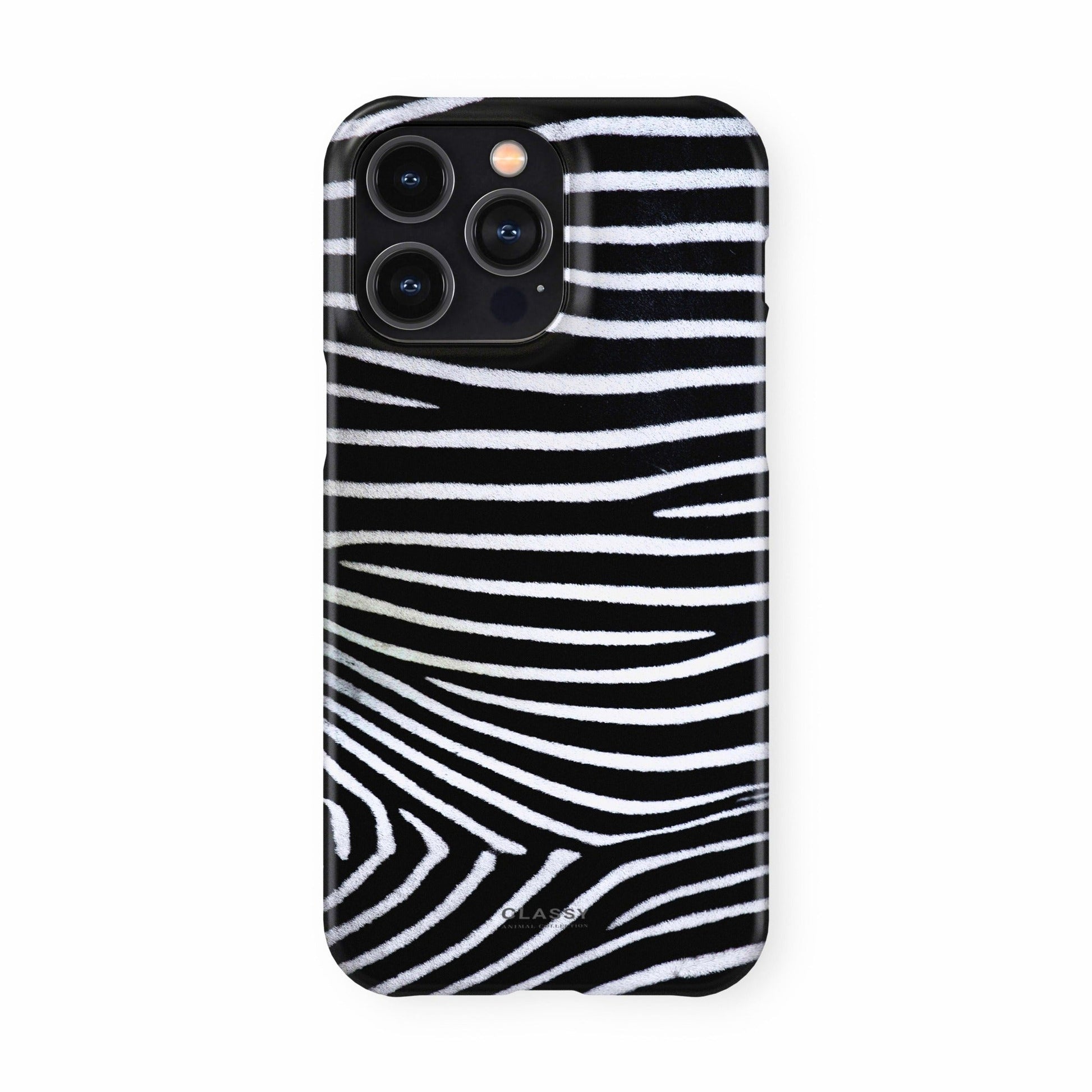 Zebra Pattern Snap Case - Classy Cases - Phone Case - iPhone 17 - Glossy - 