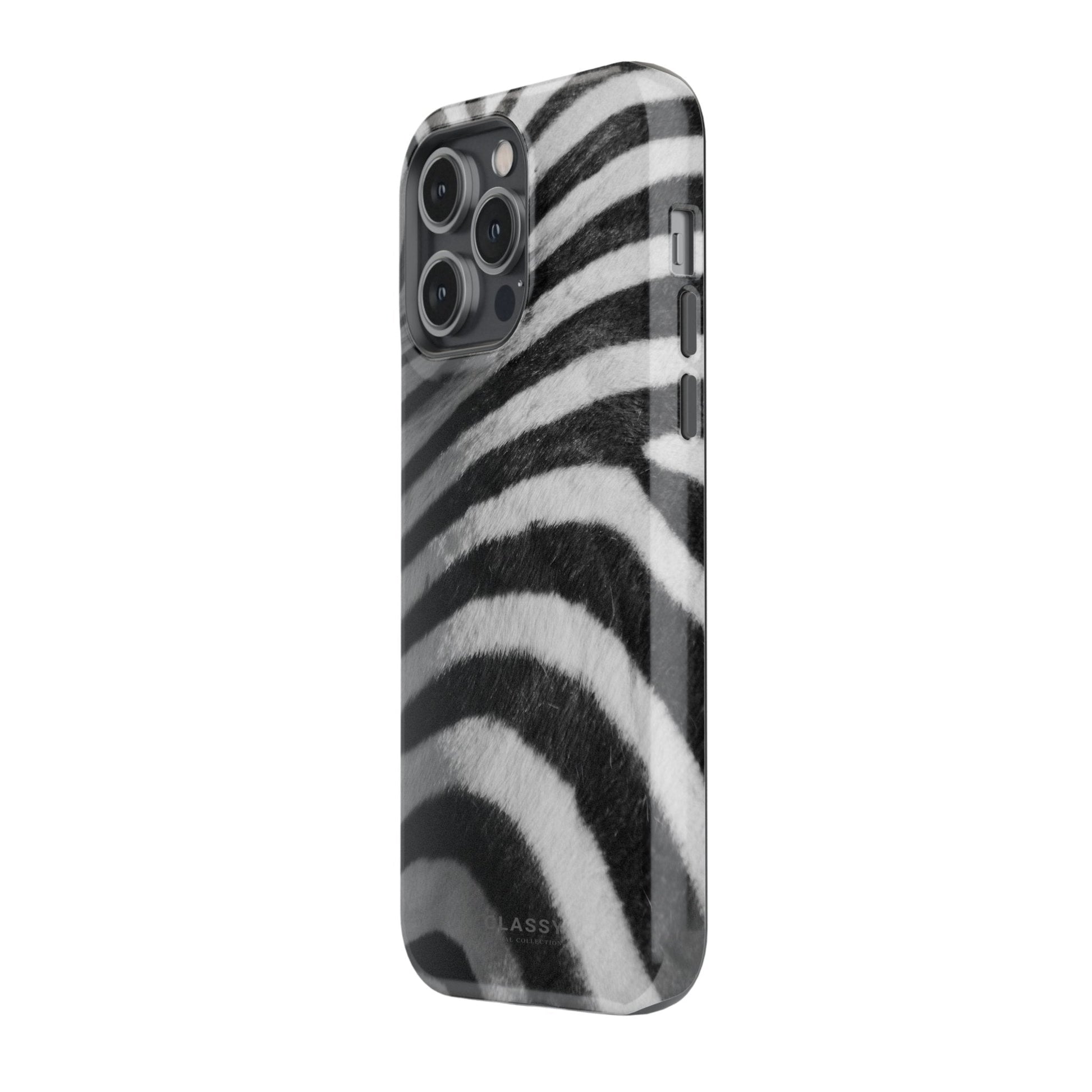 Zebra Stripes Tough Case - Classy Cases - Phone Case - iPhone 17 - Glossy - 
