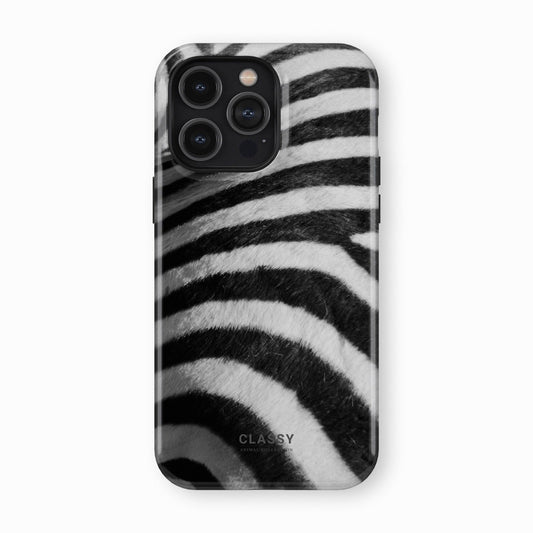 Zebra Stripes Tough Case - Classy Cases - Phone Case - iPhone 17 - Glossy - 