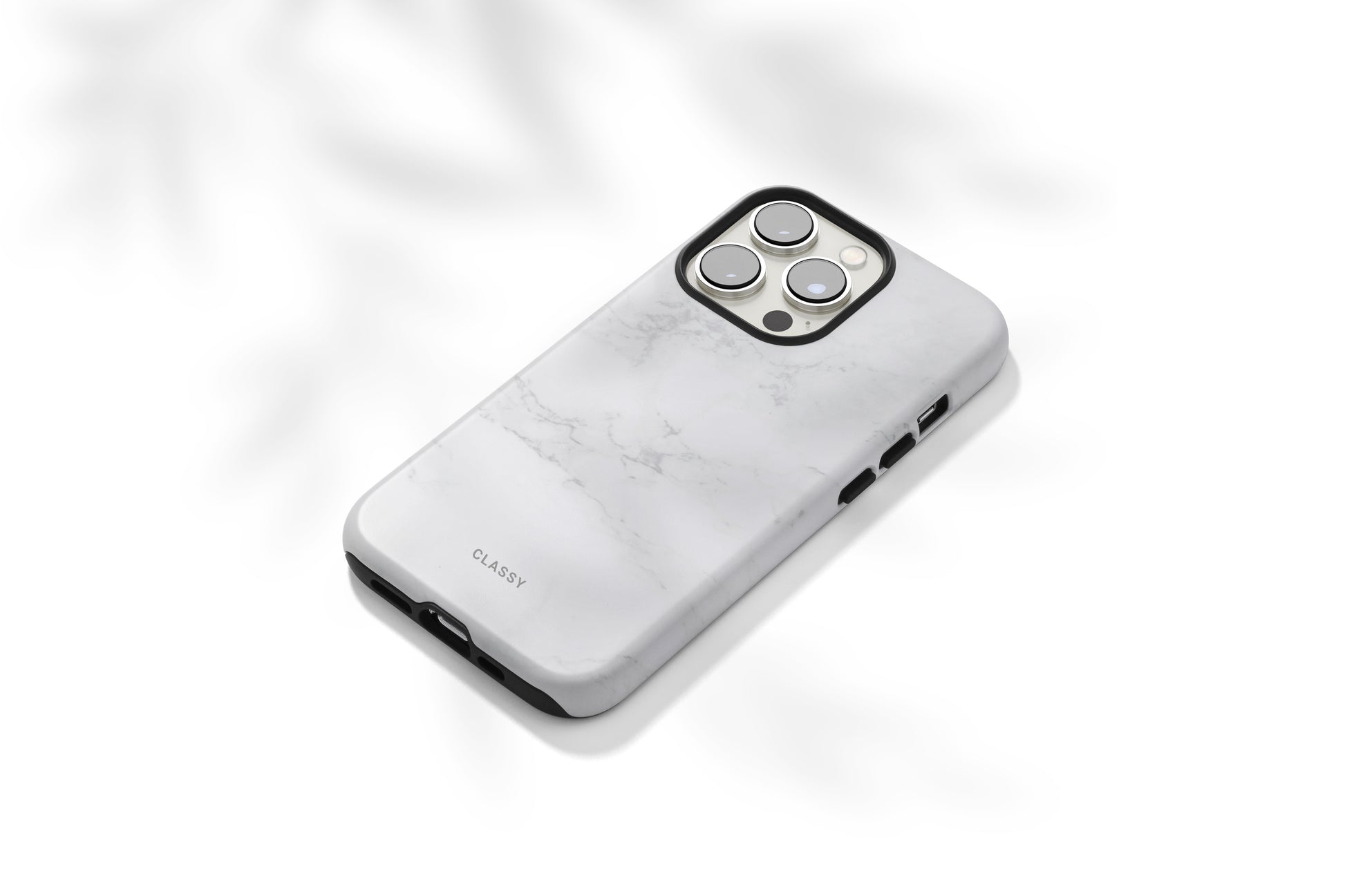 Gray Marble Tough Case - Classy Cases - Phone Case - Samsung Galaxy S22 - Glossy -