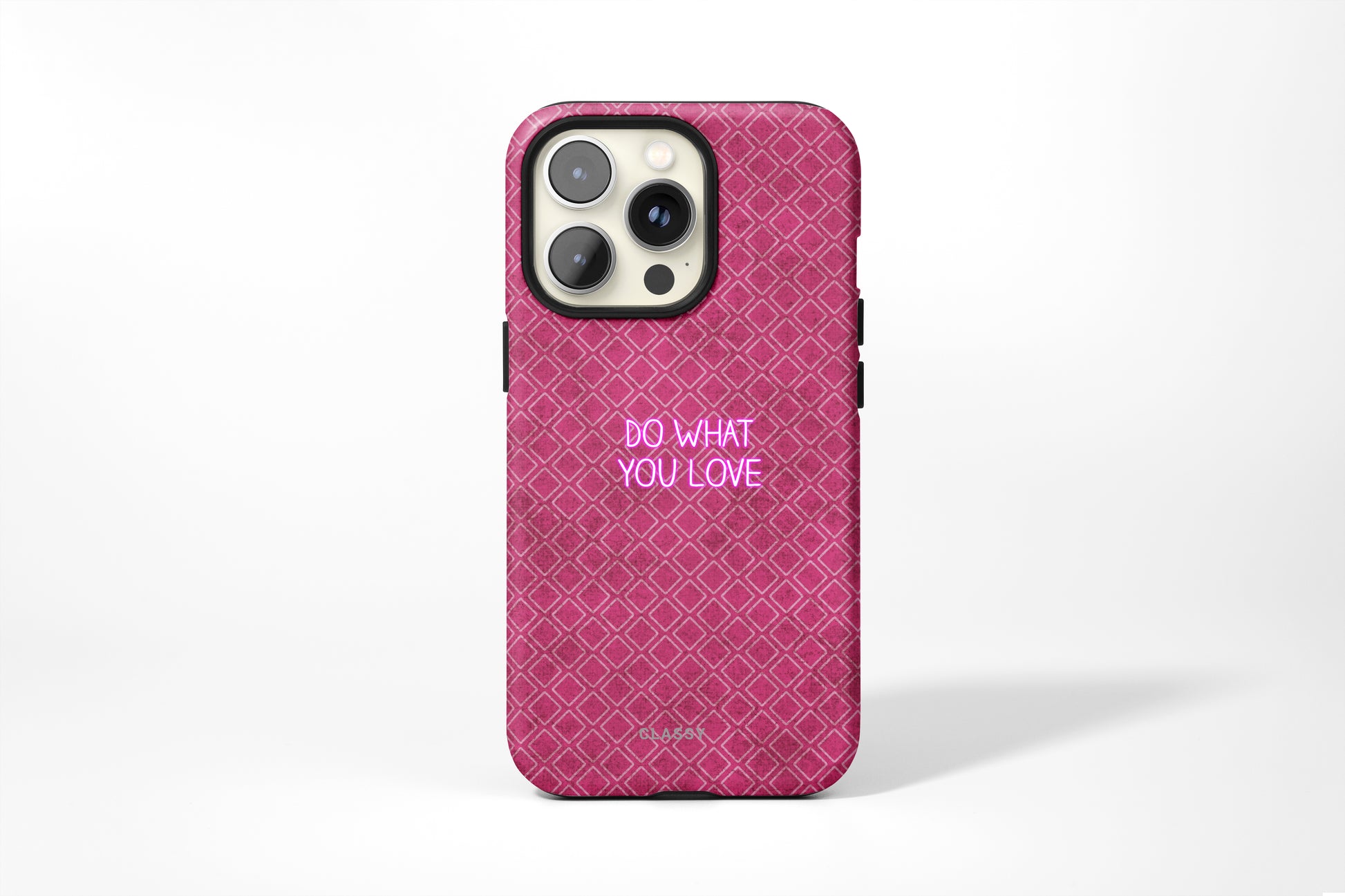 Do What You Love | Dusty Rose Pattern Tough Case - Classy Cases - Phone Case - Samsung Galaxy S22 - Glossy -
