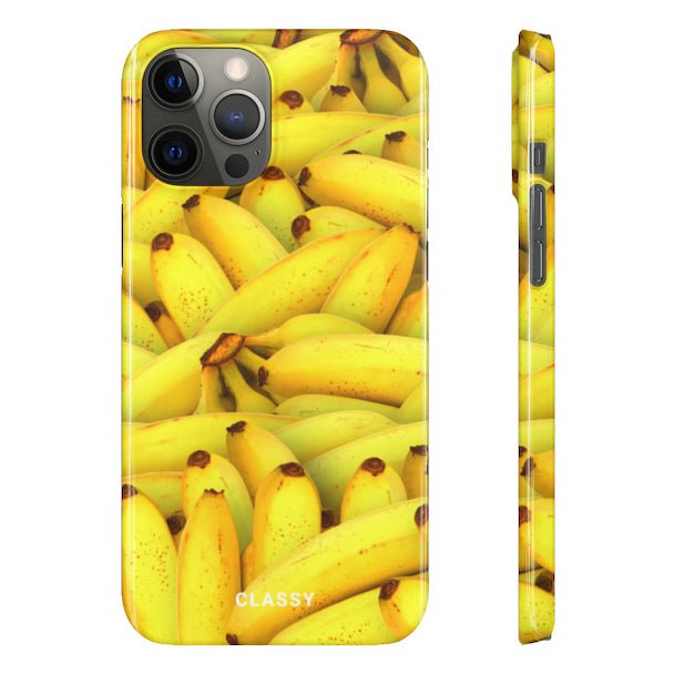 Bananas Snap Case - Classy Cases - Phone Case - iPhone 12 Pro Max - Glossy -