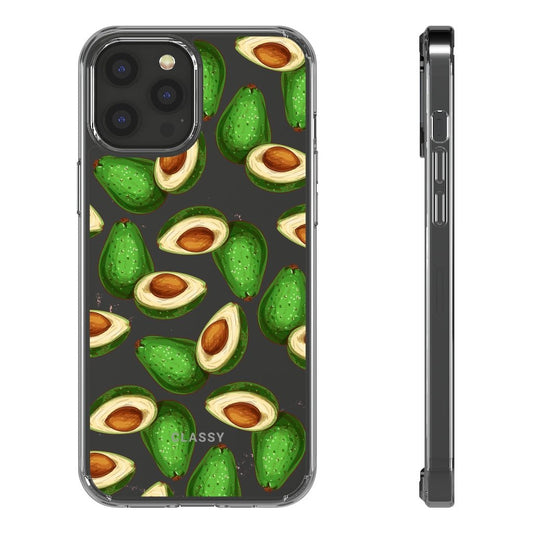 Big Avocados Clear Case - Classy Cases