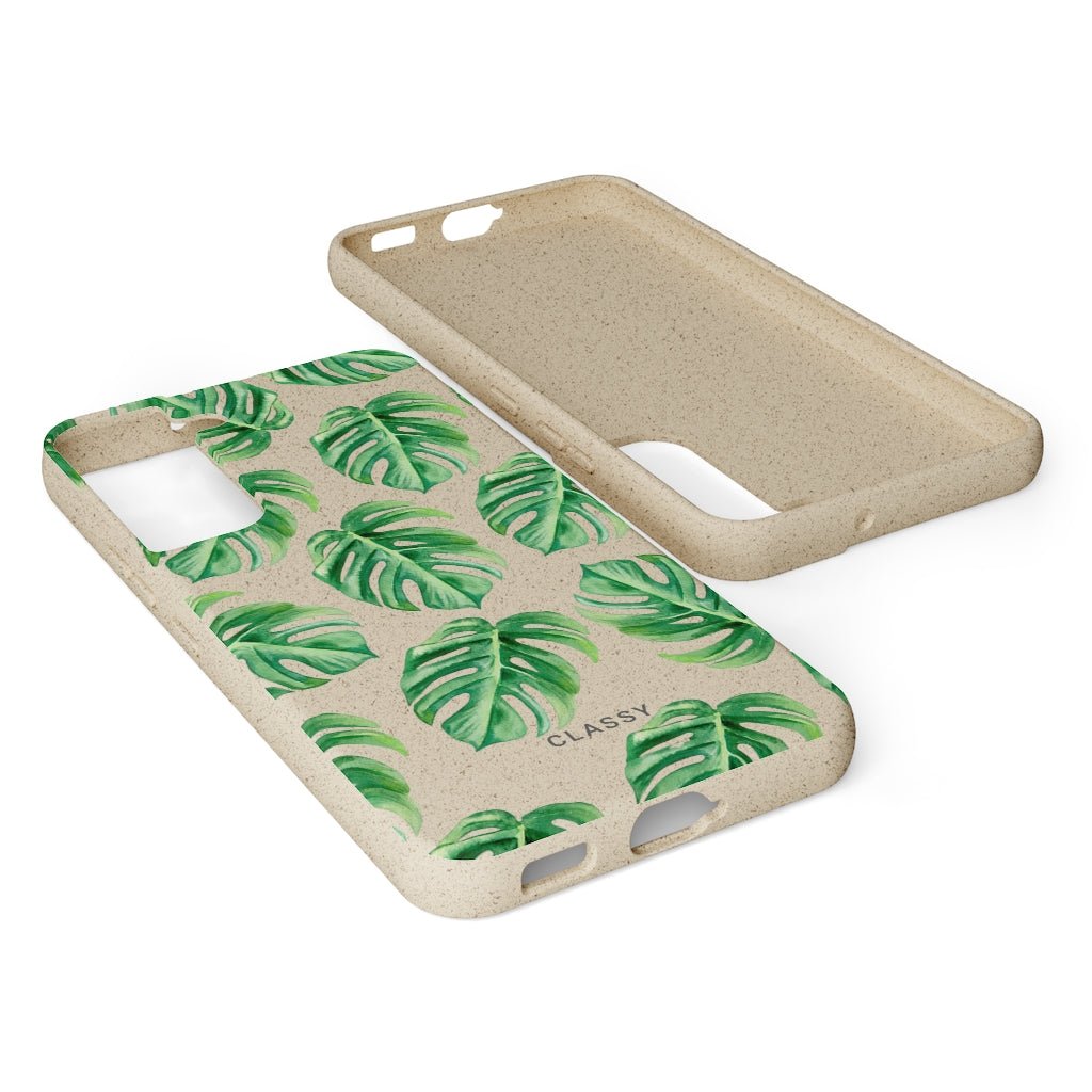 Big Leaves Biodegradable Case - Classy Cases