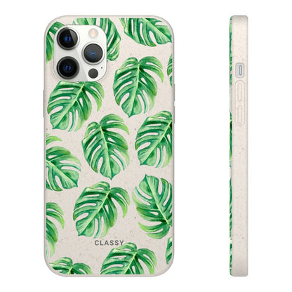Big Leaves Biodegradable Case - Classy Cases - Phone Case - iPhone 12 Pro Max - -