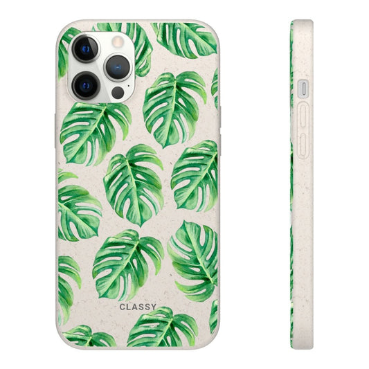 Big Leaves Biodegradable Case - Classy Cases