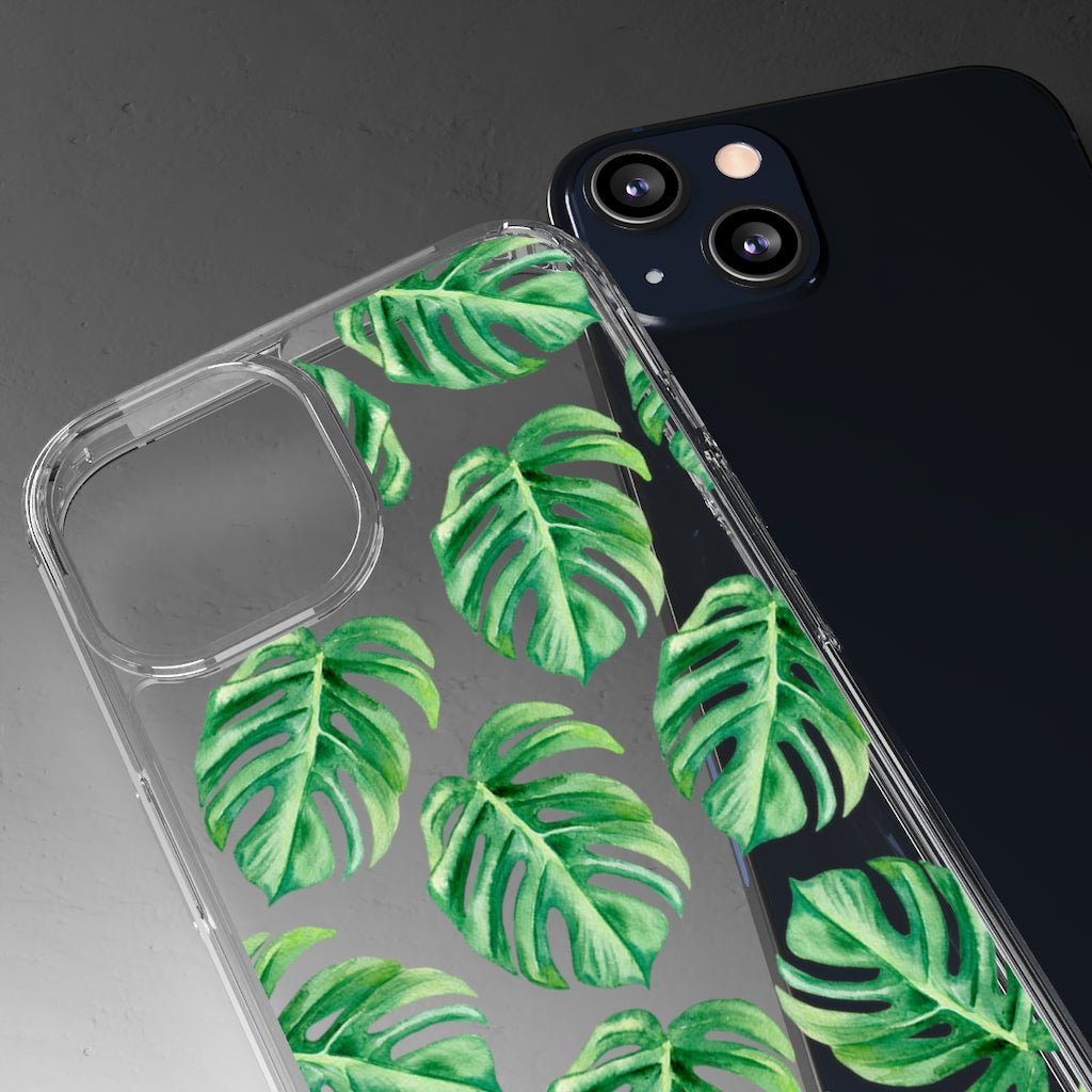 Big Leaves Clear Case - Classy Cases