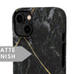 Black and Gold Marble Snap Case - Classy Cases - Phone Case - iPhone 14 - Glossy -
