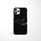 Black Couple Hand Snap Case - Classy Cases - Phone Case - iPhone 12 Pro Max - Glossy -