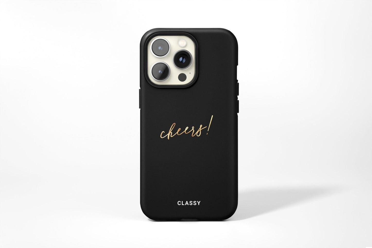 Black Tough Case with Gold Title - Classy Cases