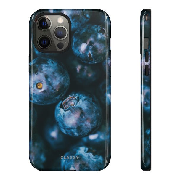 Blueberries Tough Case - Classy Cases - Phone Case - iPhone 12 Pro Max - Glossy -