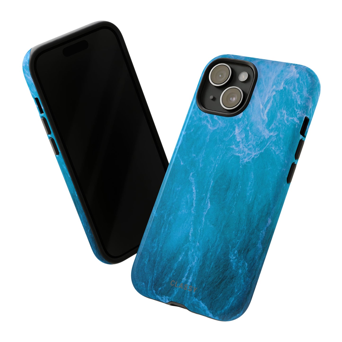 Bright Ocean Tough Case - Classy Cases - Phone Case - iPhone 15 - Glossy -