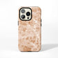 Brown Marble Tough Case - Classy Cases - Phone Case - iPhone 15 - Glossy -