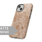 Brown Marble Tough Case - Classy Cases - Phone Case - iPhone 15 - Glossy -
