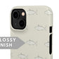 Brown Retro Fish Snap Case - Classy Cases - Phone Case - iPhone 14 - Glossy -